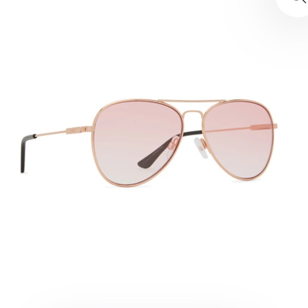 DOT DASH SUNGLASSES - AEROGIZMO - ROSE GOLD/ROSE
NWT